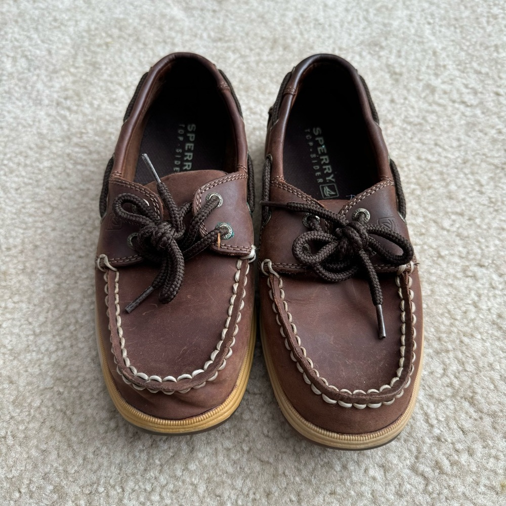Leather Sperry Intrepid Boat Shoes